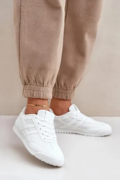 Trampki Damskie Niskie|Sneakersy Damskie>Boto Niskie Tenisówki Trampki Damskie Białe Eezore Biały