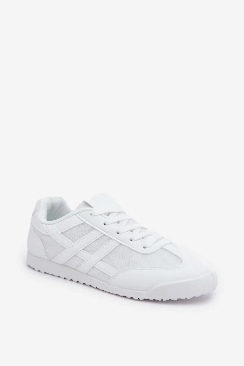 Trampki Damskie Niskie|Sneakersy Damskie>Boto Niskie Tenisówki Trampki Damskie Białe Eezore Biały