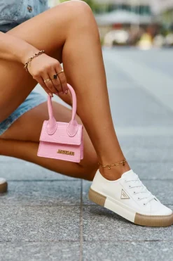 Hot Boto Niskie Trampki Damskie Białe Enalae