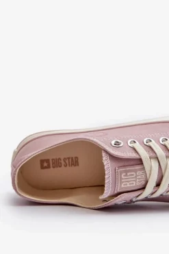 Clearance Niskie Trampki Damskie Big Star NN274270 Różowe Damskie Trampki Damskie Big Star|Trampki Damskie Niskie