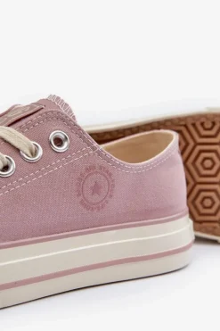 Clearance Niskie Trampki Damskie Big Star NN274270 Różowe Damskie Trampki Damskie Big Star|Trampki Damskie Niskie