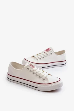 Discount Niskie Trampki Męskie Big Star NN174102 Białe Męskie Trampki Męskie Big Star|Trampki Niskie