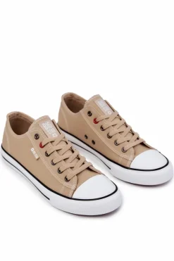 Trampki Męskie Big Star|Trampki Niskie></noscript>Big Star Shoes Niskie Trampki Męskie Big Star JJ174382 Beżowe
