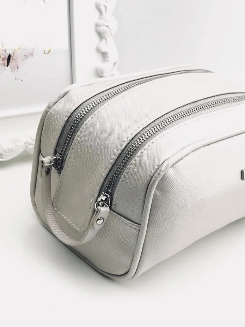 Torebki Nobo|Kosmetyczki Damskie>Nobo Beżowa Kosmetyczka