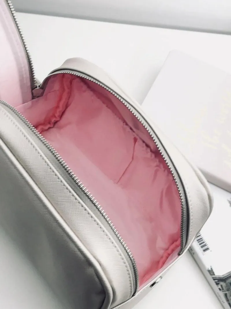 Torebki Nobo|Kosmetyczki Damskie>Nobo Beżowa Kosmetyczka