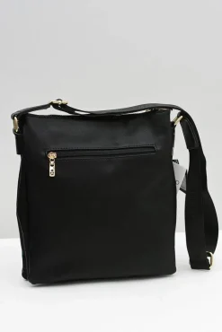 Outlet Damska Średnia Czarna Torebka Listonoszka Torebki Nobo|Listonoszki