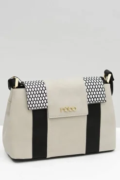 Discount Damska Średnia Klasyczna Czarno Szara Torebka Torebki Nobo|Torebki Klasyczne