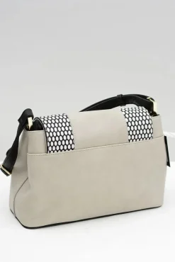 Discount Damska Średnia Klasyczna Czarno Szara Torebka Torebki Nobo|Torebki Klasyczne