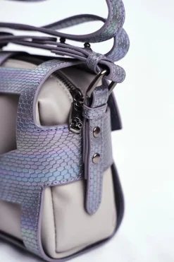 Clearance Damska Torebka Benzynowa Szara NBAG-E4101-C019 Torebki Nobo