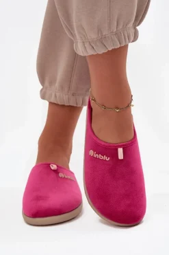 Sale Obuwie Domowe Kapcie Damskie ET000037 Różowe Damskie Kapcie Klasyczne|Klapki Damskie Klasyczne