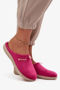 Sale Obuwie Domowe Kapcie Damskie ET000037 Różowe Damskie Kapcie Klasyczne|Klapki Damskie Klasyczne