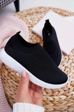 Dziewczęce|Obuwie Sportowe Męskie>Boto Obuwie Sportowe Dziecięce Młodzieżowe Czarne Lambi