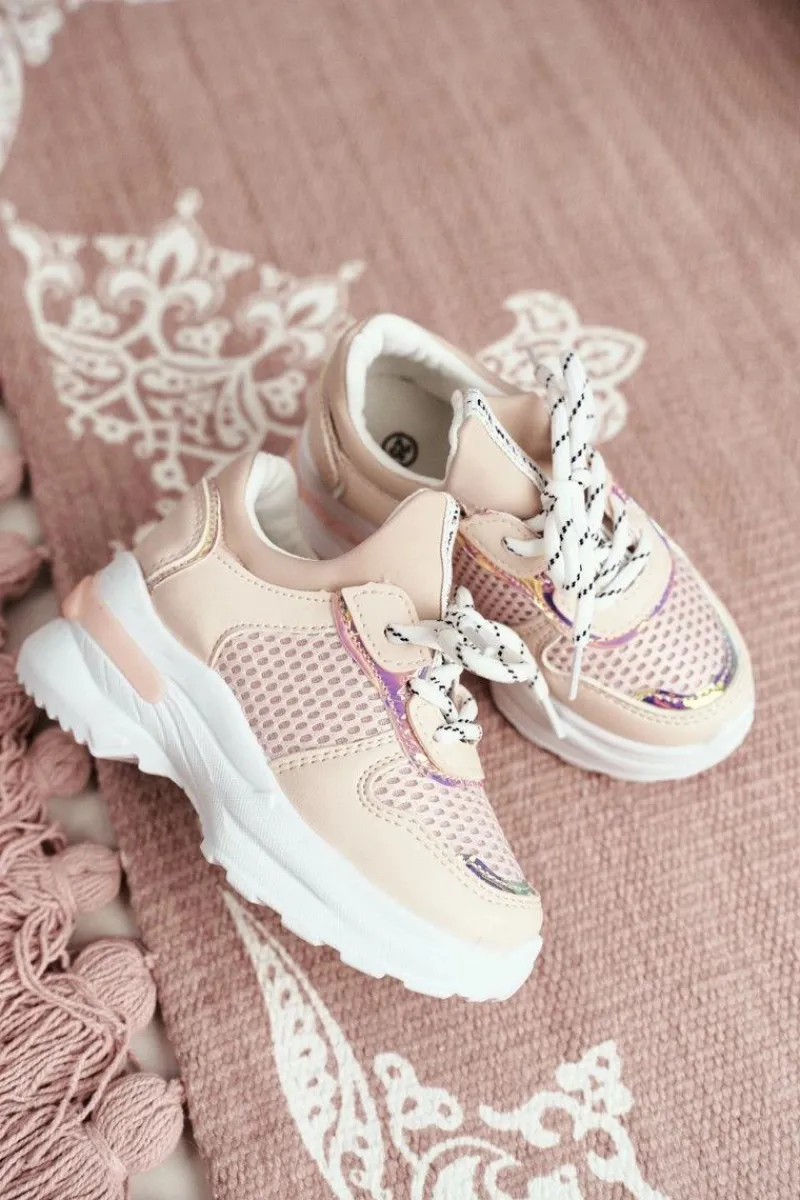 Dziewczęce>Boto Obuwie Sportowe Dziecięce Różowe Matylda