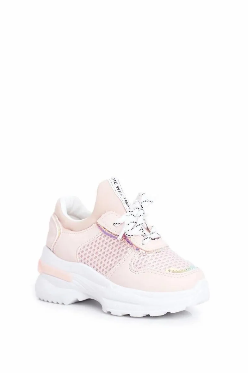 Dziewczęce>Boto Obuwie Sportowe Dziecięce Różowe Matylda