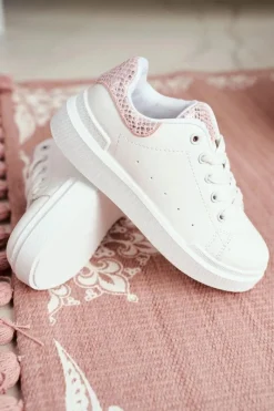 Dziewczęce>Boto Obuwie Sportowe Dziecięce Na Rzep Białe Ilonka