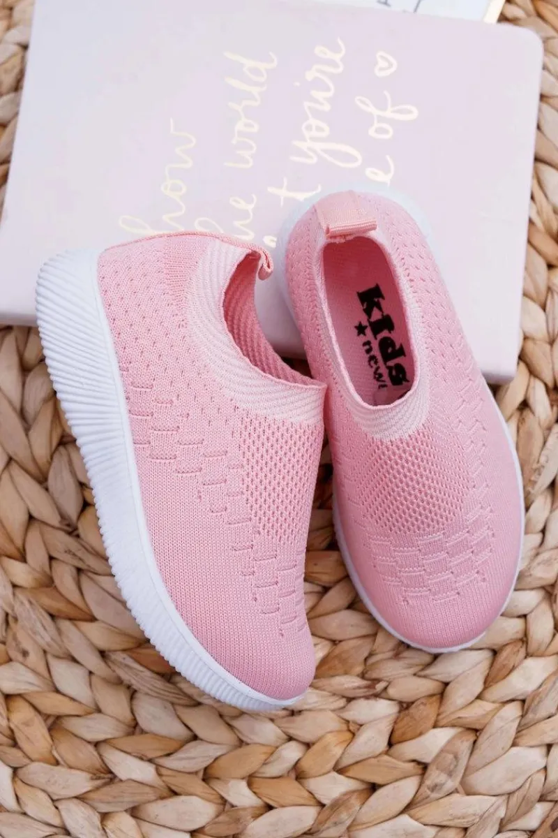 Dziewczęce>Boto Obuwie Sportowe Dziecięce Młodzieżowe Różowe Lambi