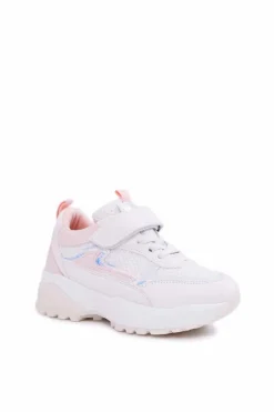 Online Boto Obuwie Sportowe Dziecięce Młodzieżowe Na Rzep Różowe Ariel