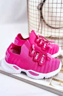 Sale Obuwie Sportowe Dziecięce Bartek Fuksja T-75203/65A Dzieci Dziewczęce