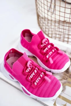 Sale Obuwie Sportowe Dziecięce Bartek Fuksja T-75203/65A Dzieci Dziewczęce