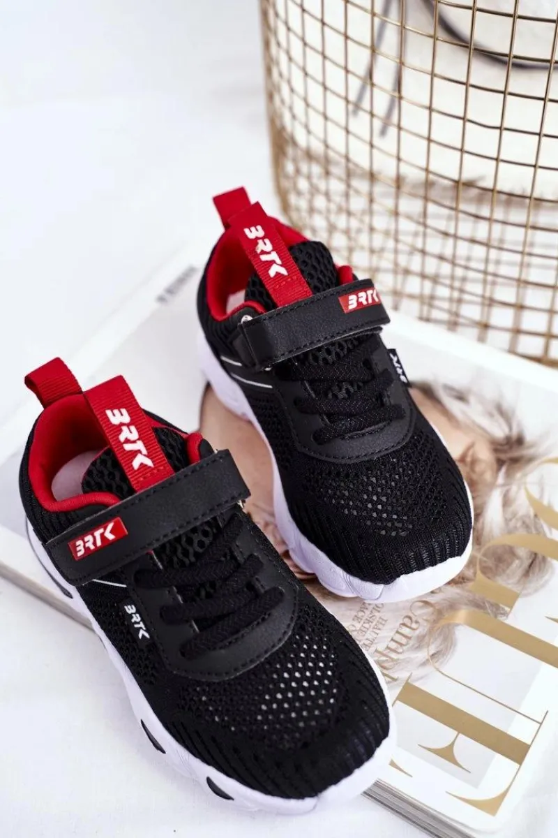 Hot Bartek S.A. Obuwie Sportowe Dziecięce Bartek Czarne T-75214/W35