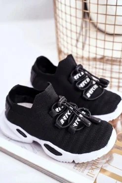 Best Bartek S.A. Obuwie Sportowe Dziecięce Bartek Czarne T-75203/W35