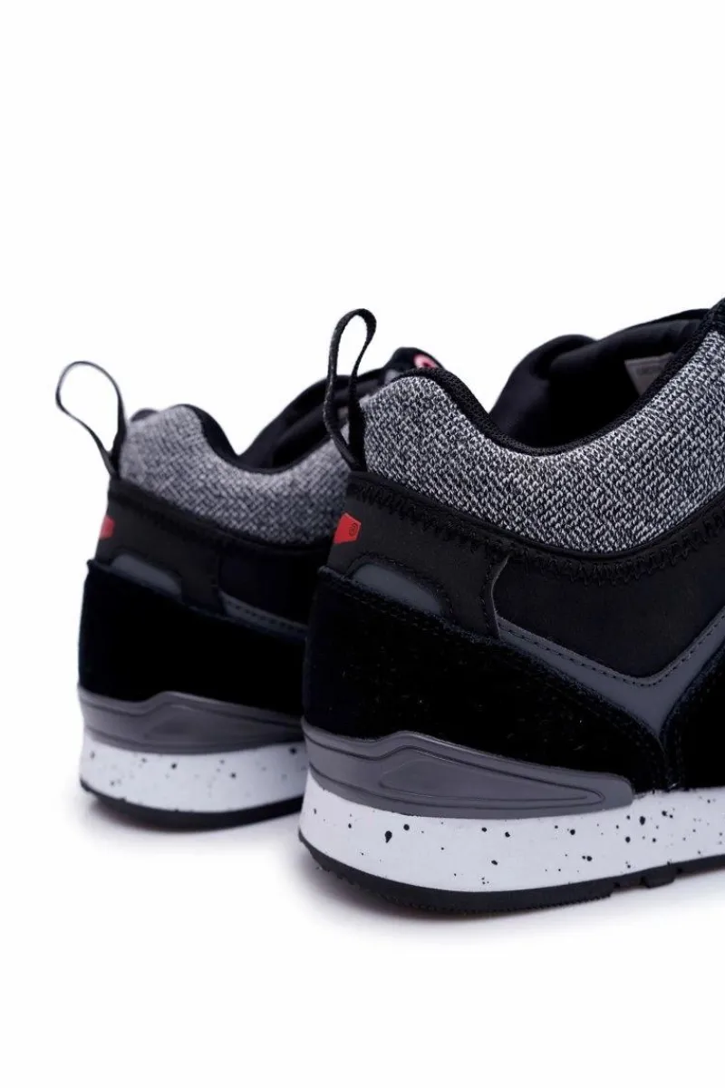 Obuwie Sportowe Męskie>Cross Jeans Obuwie Sportowe Męskie Czarne EE1R4119C