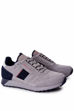 Cross Jeans Obuwie Sportowe Męskie Szare II1R4008C