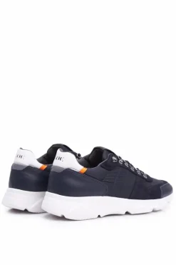 Best GOE Obuwie Sportowe Męskie Skórzane Granatowe FF1N3020