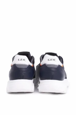 Best GOE Obuwie Sportowe Męskie Skórzane Granatowe FF1N3020