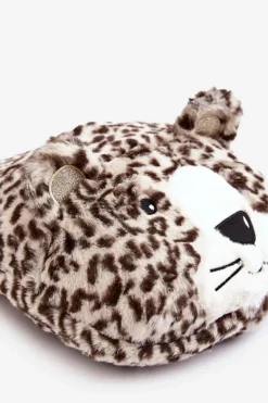 Discount Ocieplacz Na Stopy Beżowo-Brązowy Tygrys Vlefara Damskie Dziewczęce|Kapcie Klasyczne