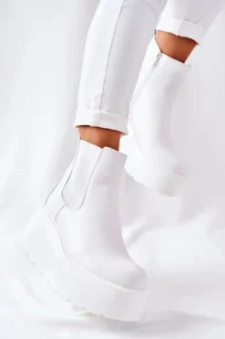 Botki Zimowe Damskie|Botki Płaskie><noscript><img width=