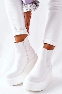 Botki Zimowe Damskie|Botki Płaskie><noscript><img width=