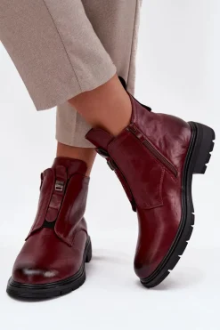 Botki Ocieplane|Czarne Botki><noscript><img width=