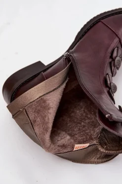 Botki Ocieplane|Czarne Botki><noscript><img width=