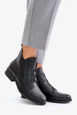 Botki Ocieplane|Czarne Botki><noscript><img width=