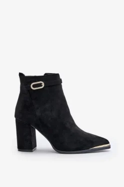 Botki Na Słupku|Czarne Botki><noscript><img width=