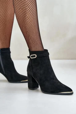 Botki Na Słupku|Czarne Botki><noscript><img width=