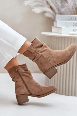 Botki Na Obcasie|Botki Zamszowe><noscript><img width=