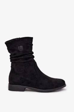 Botki Ocieplane|Czarne Botki><noscript><img width=
