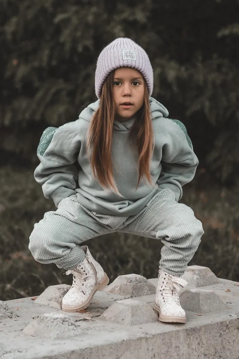 Ocieplane Botki Dziecięce Na Suwak Beżowe Dolida Dzieci Dziewczęce