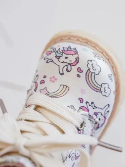 Online Boto Ocieplane Botki Dziecięce Na Suwak Beżowe Dolida - Kucyki Beżowy