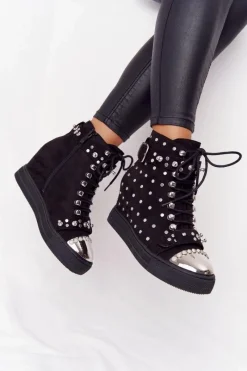 Botki Na Koturnie|Botki Sznurowane><noscript><img width=