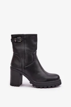 Botki Na Słupku|Czarne Botki><noscript><img width=