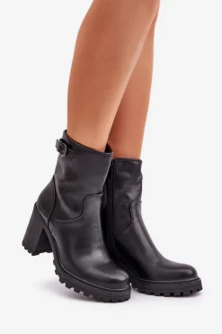 Botki Na Słupku|Czarne Botki><noscript><img width=