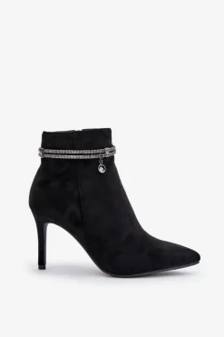 Botki Ocieplane|Czarne Botki><noscript><img width=