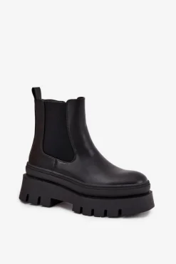 Czarne Botki|Botki Płaskie><noscript><img width=