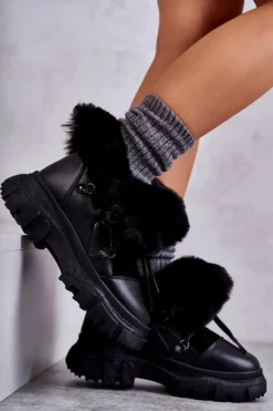 Botki Ocieplane|Damskie Trapery><noscript><img width=