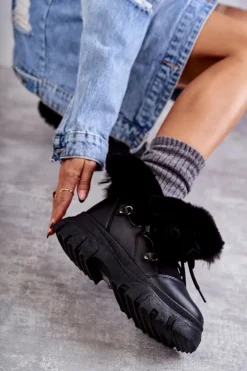 Botki Ocieplane|Damskie Trapery><noscript><img width=