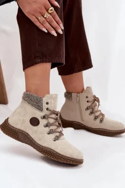 Damskie Trapery|Botki Sznurowane><noscript><img width=