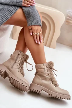 Botki Ocieplane|Damskie Trapery><noscript><img width=